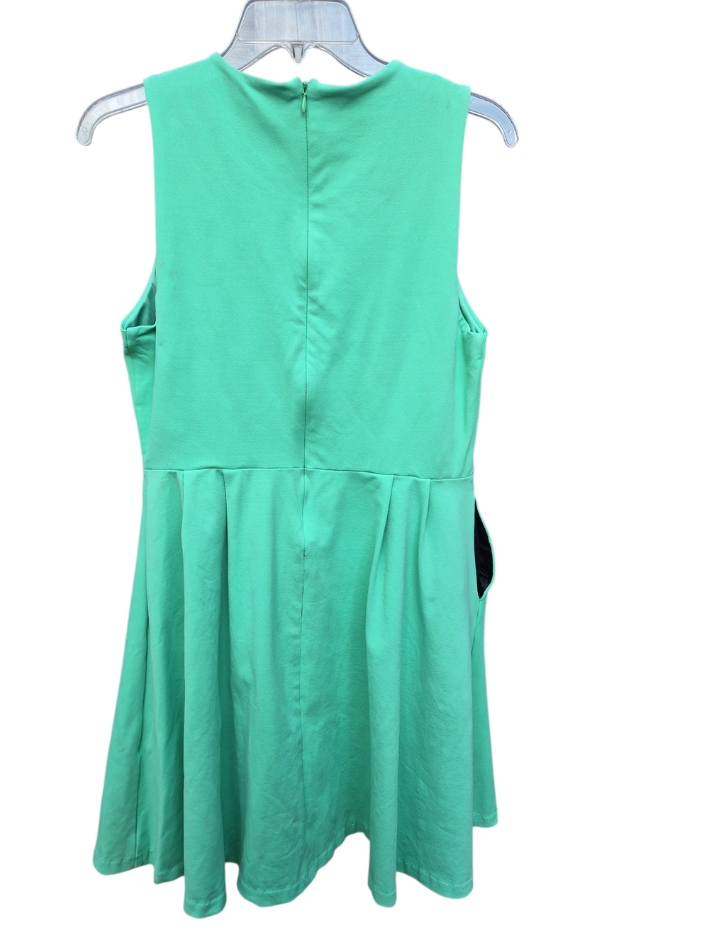 Cynthia Rowley Mint Green Sleeveless Fit-and-Flare Dress